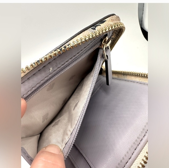 Kate Spade Lavender Wallet with Keychain - Picture 4 of 6